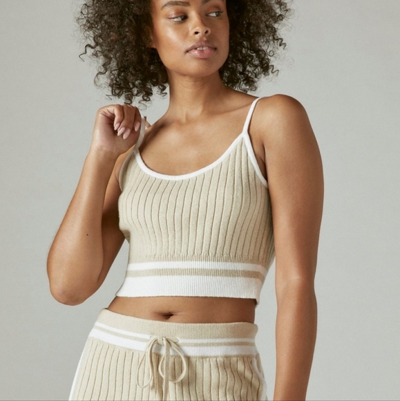 Lucky Brand NWOT Rib Knit Bralette Top - Picture 1 of 5